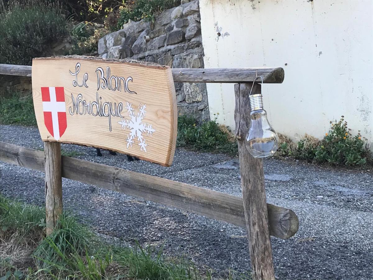 Le Blanc Nordique Le Bouchet-Mont Charvin Exterior foto