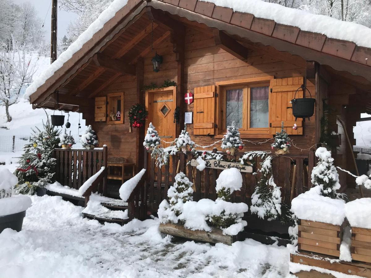 Le Blanc Nordique Le Bouchet-Mont Charvin Exterior foto