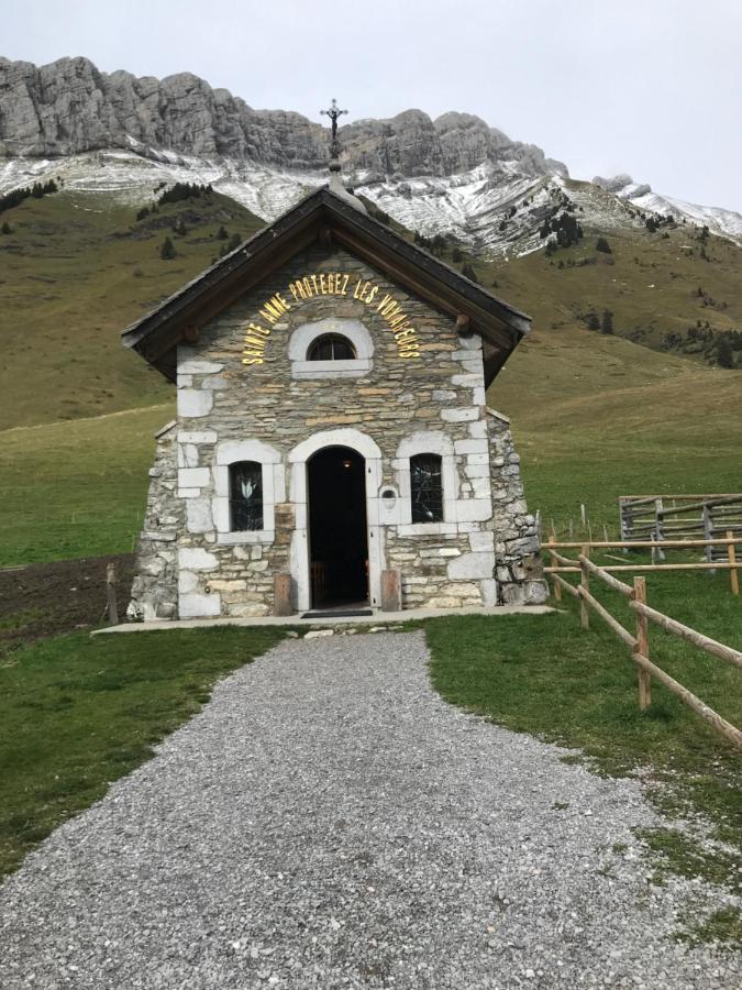 Le Blanc Nordique Le Bouchet-Mont Charvin Exterior foto
