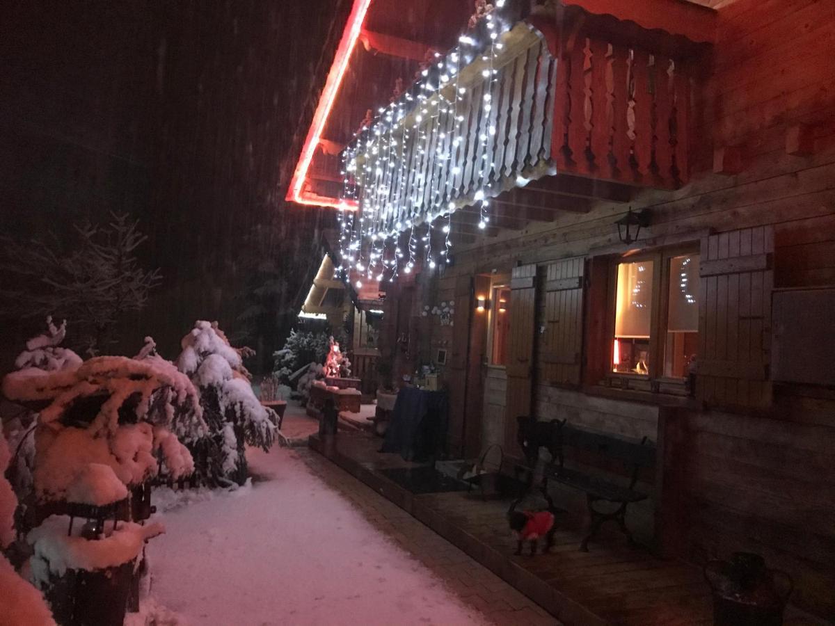 Le Blanc Nordique Le Bouchet-Mont Charvin Exterior foto