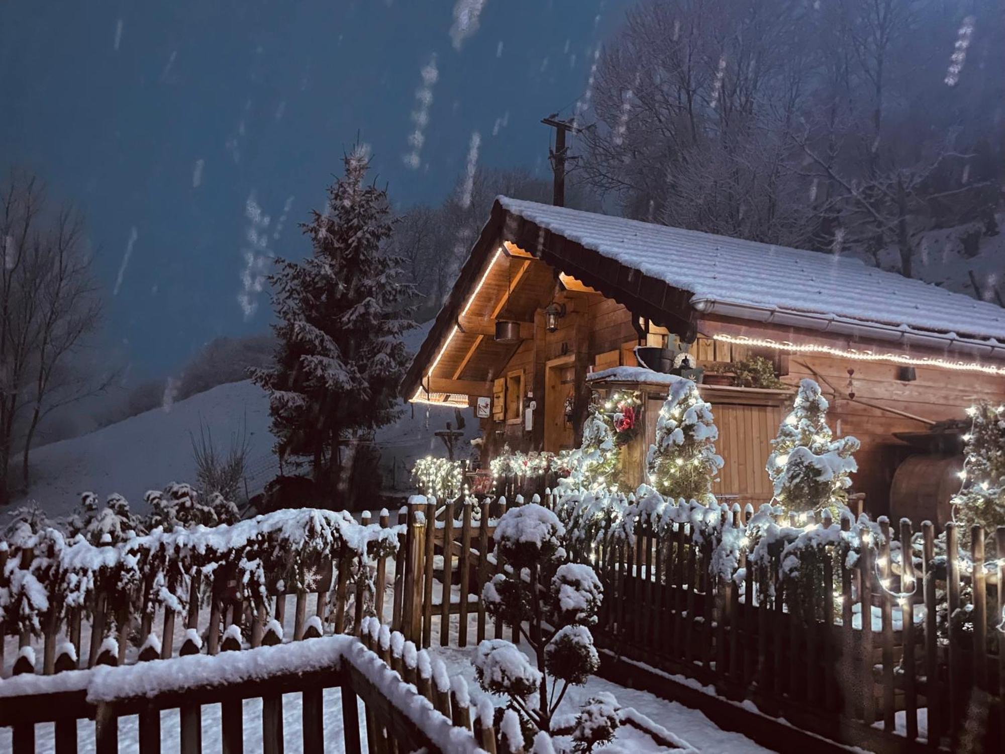 Le Blanc Nordique Le Bouchet-Mont Charvin Exterior foto